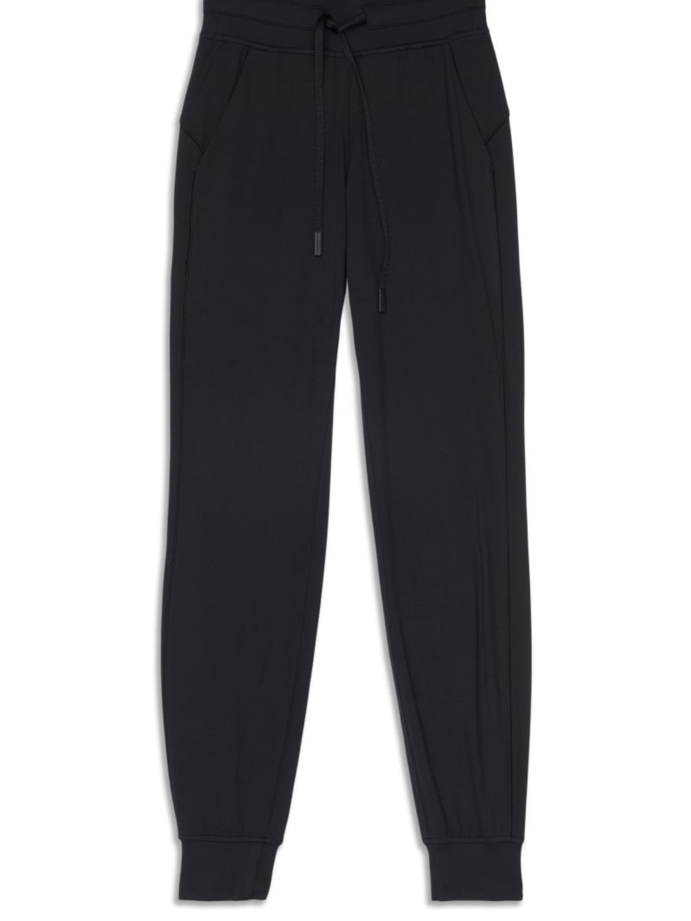 lululemon athletica high rise Black Drawstring Joggers size 2